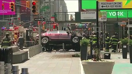 Nueva York: Un muerto y 12 heridos en accidente de automóvil en Times Square