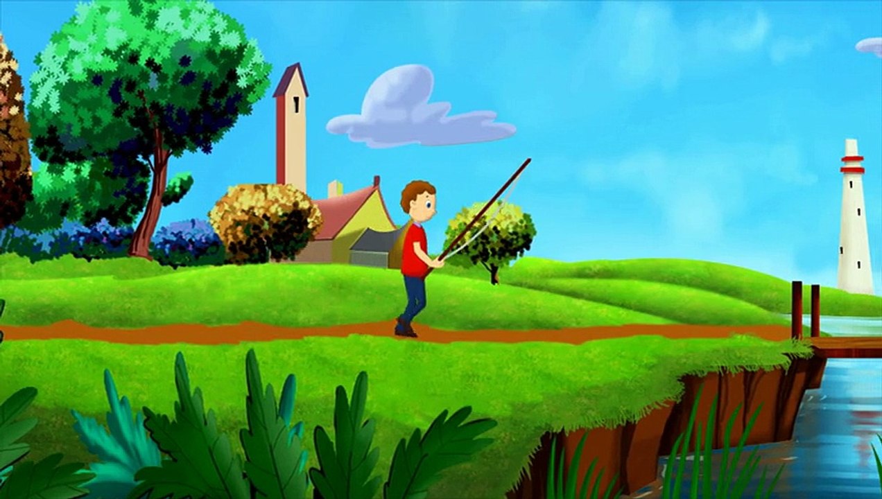 12345 Once I Caught A Fish Alive - Counting Numbers Rhyming Song for Kids