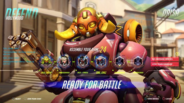 Overwatch: Dive Comp Rank Match