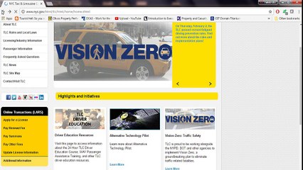 how to apply for new TLC driver license