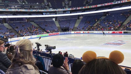 2017 WC Helsinki Practice Day 2 - Mai Mihara SP Run-through