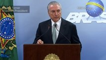 Brazil's Temer: 'I will not resign'