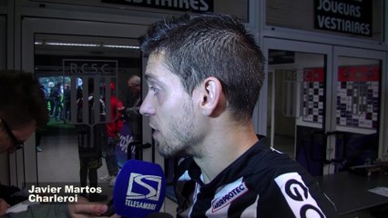 Javier Martos revient sur la défaite de Charleroi contre Anderlecht