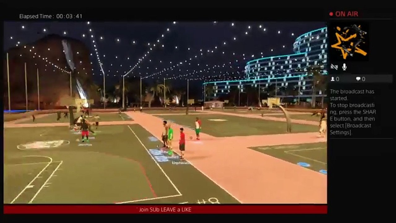 playing NBA 2k17 (2)