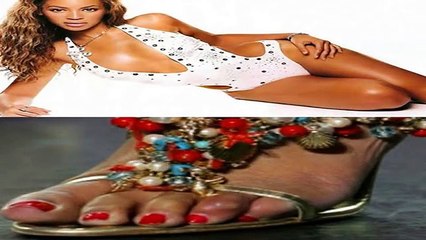 10 FAMOSAS con PIES HORRIBLES del MUNDO