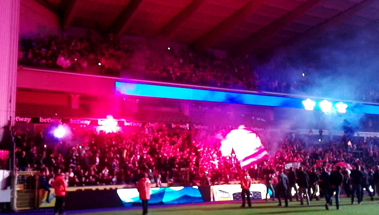 Ambiance à Anderlecht
