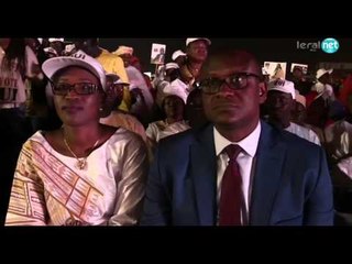Ousmane Tanor Dieng au meeting de clôture