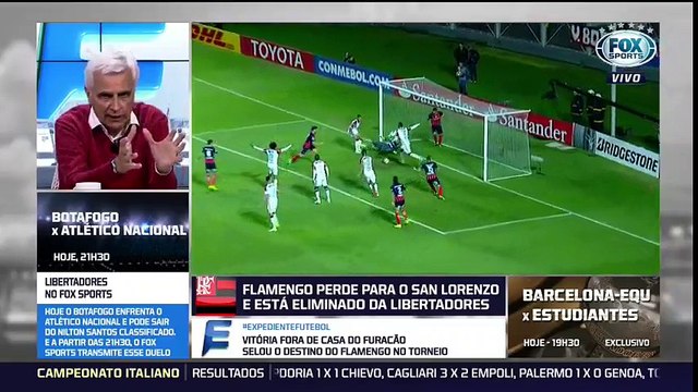 Sormani aponta duas carências no Flamengo, e sugere jogador estrangeiro.