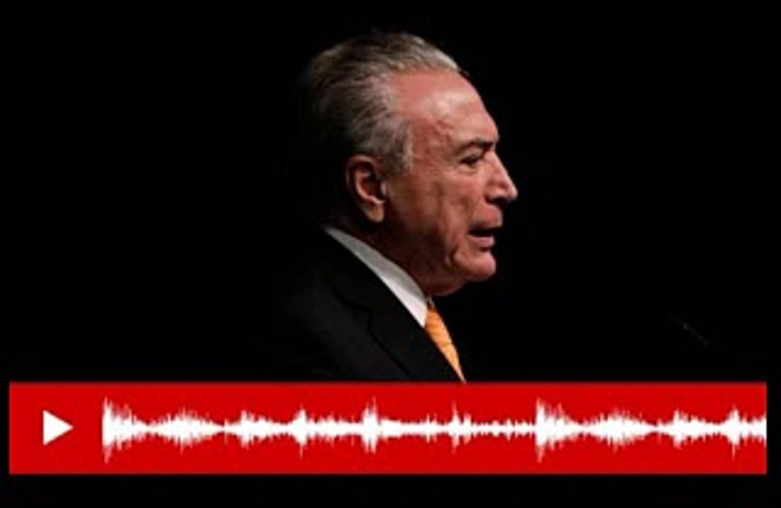 Áudio da conversa entre Temer e Joesley Batista JBS