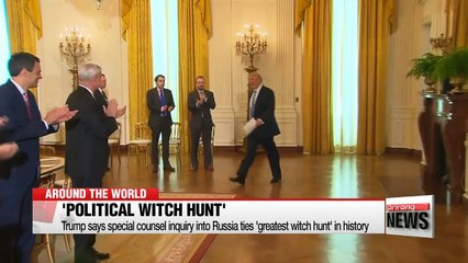 Trump says special counsel inquiry into Russia ties 'greatest witch hunt' in history