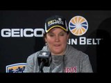 2017 Sun Belt Conference Women's Championship Press Conference: Troy vs Louisiana