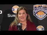 2017 Sun Belt Conference Women's Basketball Championship: Semifinal Press Conference Troy vs UTA