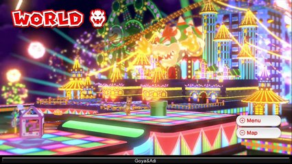 Super Mario 3D World - Part 21 HD - 100% Walkthrough - World 8 (8-6, 8-M, 8-7, 8-A/B) Green Stars & Stamps