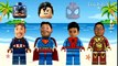 Wrong Heads Lego Superheroes Adit Sopo Jarwo - Video Lucu Anak Anak - By Dean Kids Song