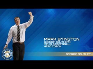 Sun Belt Post Season MBB Teleconference: Georgia Southern Head Coach Mark Byington