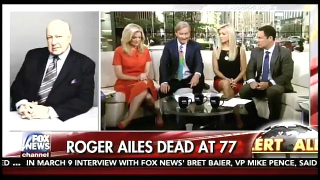 Une présentatrice de Fox News fond en larmes en apprenant en direct la mort du créateur de la chaîne