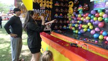 FAIR day VLOG! The TOYTASTIC Sisters. Carnival GAMES! PRIZES! Eating FOREIGN food! Family VLOG!