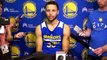 【NBA】Stephen Curry Practice Interview  Warriors vs Spurs  Game 3  May 18, 2017  NBA Playoffs