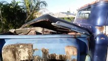 $200 craigslist 1956 chevy rat rod truck, barn find muscle truck and farm trucks uncle...-