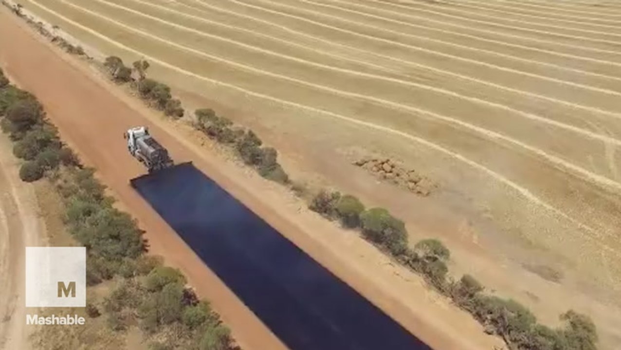 Viral video of road being paved is unbelievably satisfying to watch