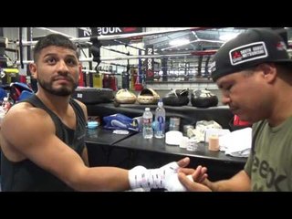 abner amres on canelo giving up his belt and who would work robert's corner in comeback