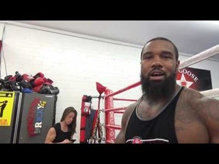 Скачать видео: kickboxing star james the beast wilson soon pro boxing star EsNews Boxing