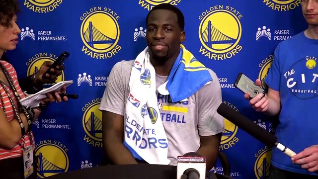 【NBA】Draymond Green Practice Interview | Warriors vs Spurs | Game 3 | May 18, 2017 | NBA Playoffs