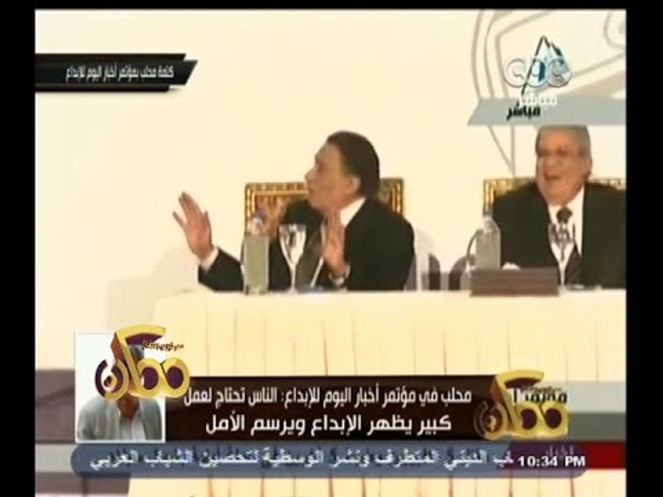 #ممكن | ماذا قال عادل إمام لرئيس الوزراء.. وشاهد رد فعل خيري رمضان