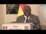 Visite du PR Ghana Nana Akufo Addo au Sénégal