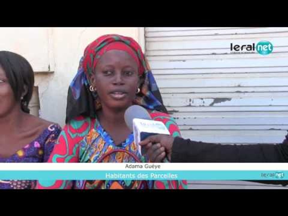 habitants des Parcelles Assainies