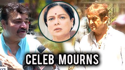 Celebs Mourn Reema Lagoo Death | Veteran Actress | Mahesh Manjarekar & Prashant Damle