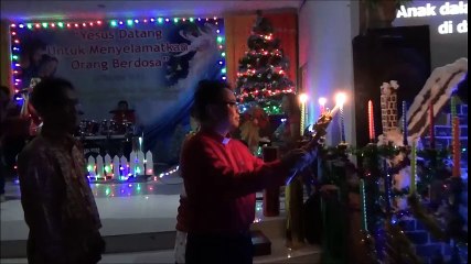 GPSK Gloria Sintang - Malam Natal - Penyalaan Lilin (2016)
