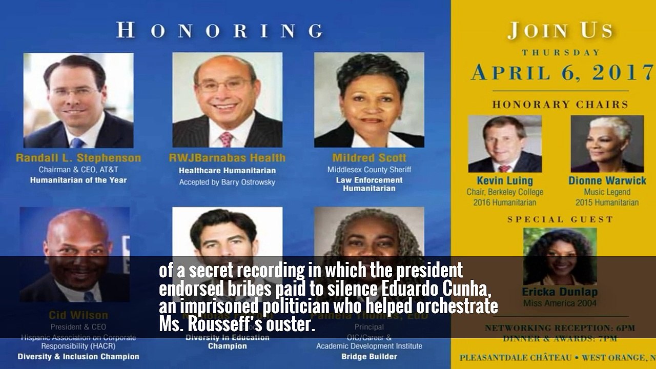 Brazil’s President Rejects Calls to Quit Amid New Corruption Claims -