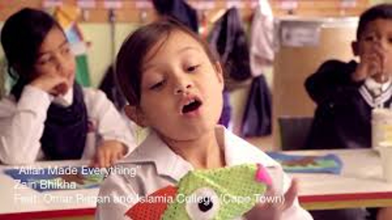 Zain Bhikhan Official Nasheed || Allah Made Everything ||  Feat. Omar Regan Islamia School