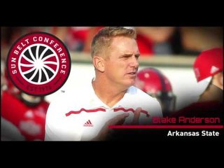 Week 12 Sun Belt Football Media Teleconference: Arkansas State Head Coach Blake Anderson