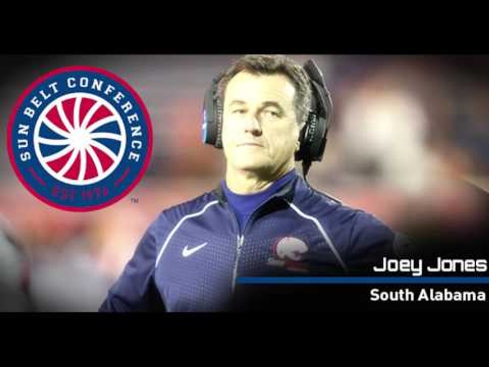 11/7 Sun Belt Football Media Teleconference: South Alabama Head Coach Joey Jones