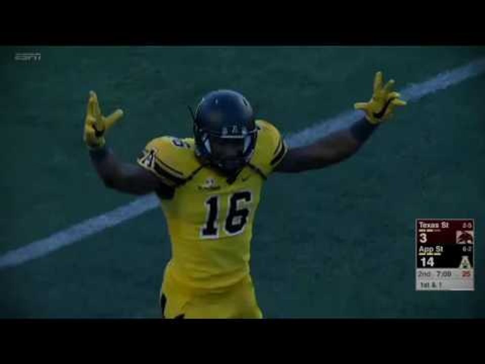 11/5/16: Texas State vs. Appalachian State Highlights