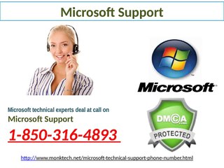 What are the advantages of Microsoft Support 1-850-316-4893?