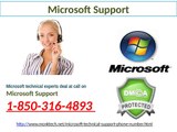 Can I take Microsoft Support 1-850-316-4893?