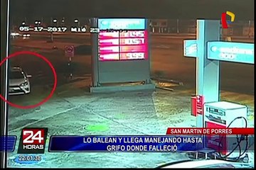 SMP: investigan extraña muerte de hombre baleado en su auto