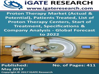 Global Proton Therapy Market Forecast to 2022