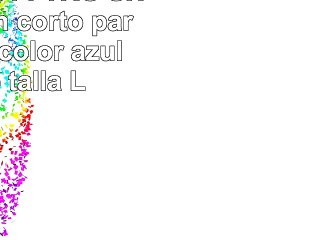 adidas Sere14 TRG SHO  Pantalón corto para hombre color azul blanco talla L