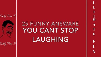 25 Funny Answers of kids, That You Can t Stop Laughing