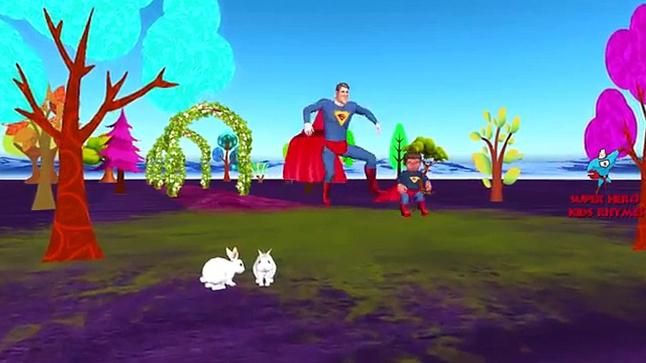 Johny Johny Yes Papa Rhyme Superman Cartoon  Johny Johny Children Nursery Rhymes Superman Animation