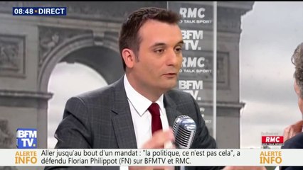 Florian Philippot: "La dernière semaine de campagne, on a été inaudibles sur l'euro"