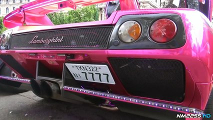 Lamborghini Diablo GT with Power Craft Exhaust REVS!
