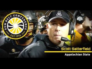 10/31 Sun Belt Football Media Teleconference: Appalachian State Head Coach Scott Satterfield