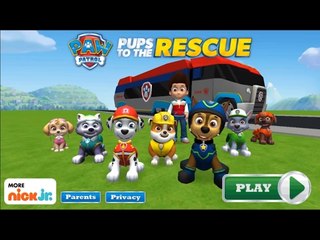 Nickelodeon Games to play online 2017 ♫Paw Patrol Pups to the Rescue   Episode 4♫ Kids Games