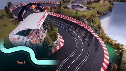 A slot car guide to Albert Park with Daniel Ricciardo and Max Verstappen