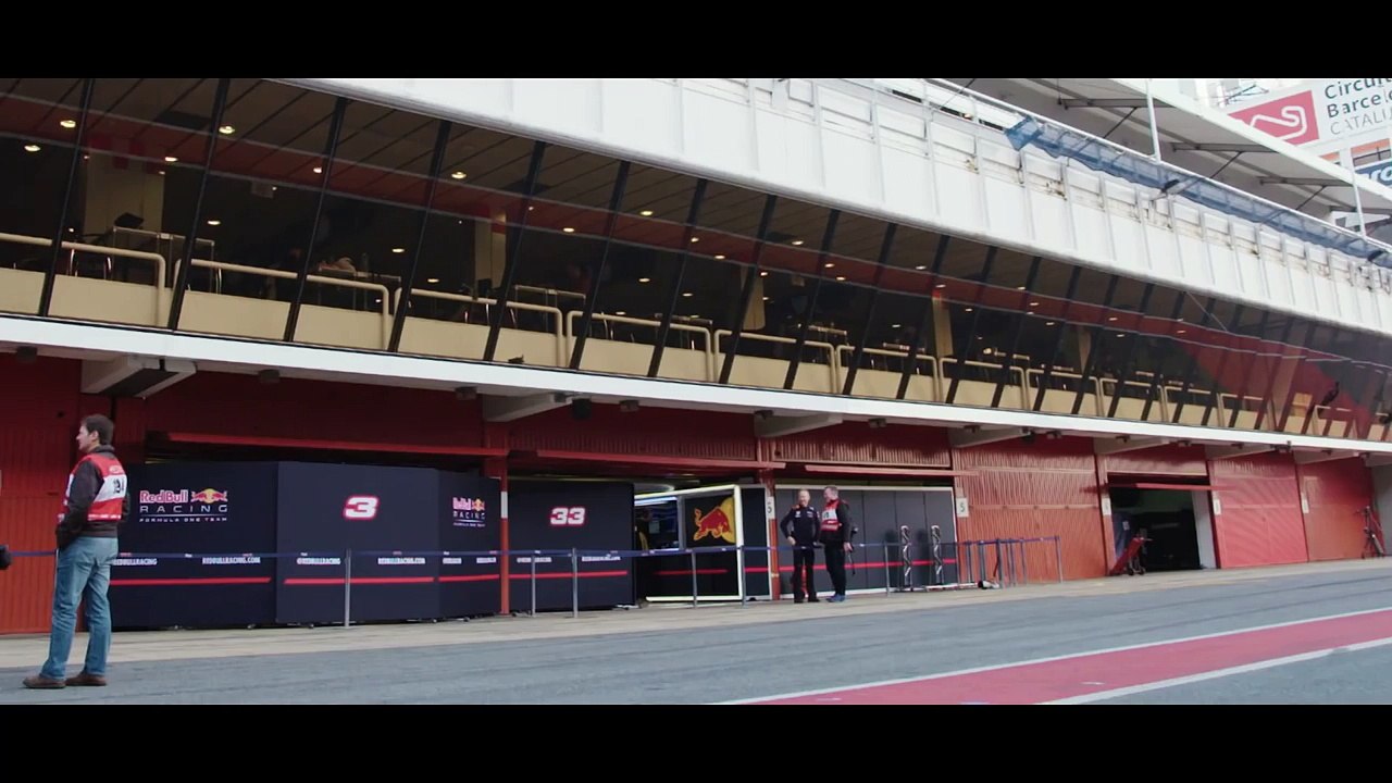 The RB13 takes to the track in Barcelona!